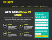 Tablet Screenshot of netders.com